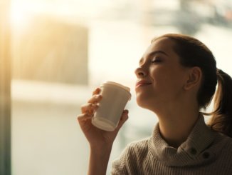 relaxed lady